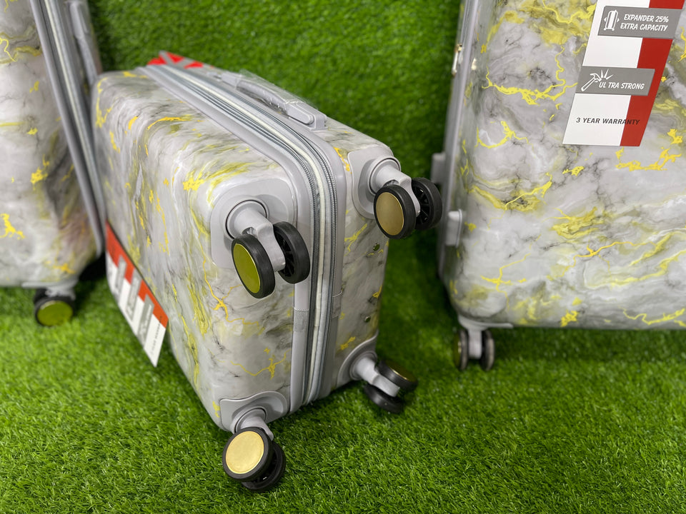 My Travel Luggage Marble design 3 Picse Set