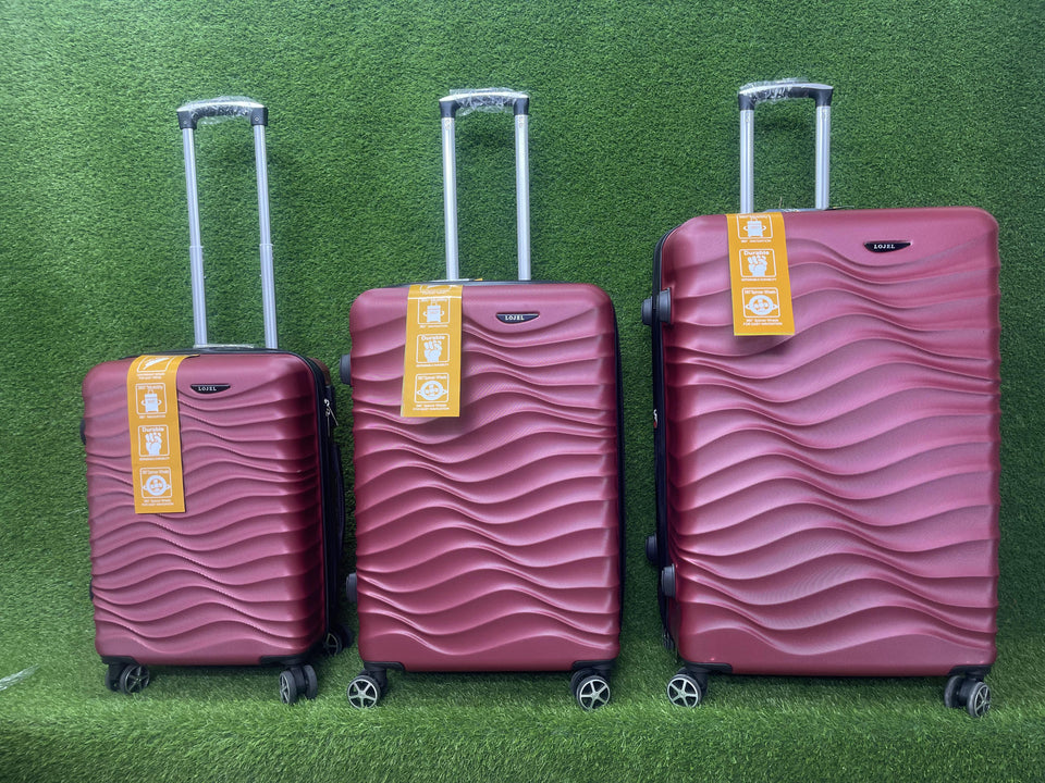 Lojel Hardside 3 Piece Luggage Set