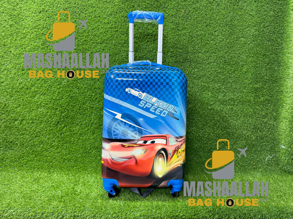 kids cartoon character luggage bags