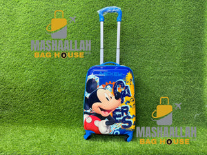 kids cartoon character luggage bags