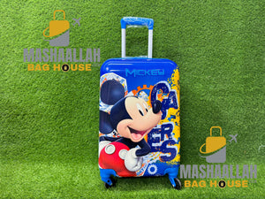 kids cartoon character luggage bags