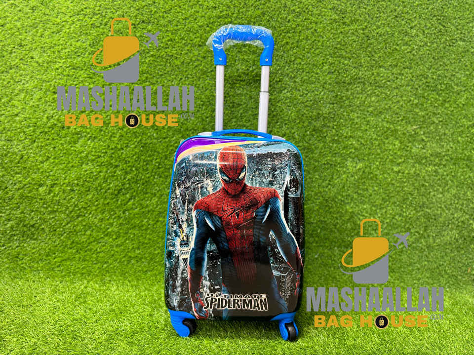 kids cartoon character luggage bags