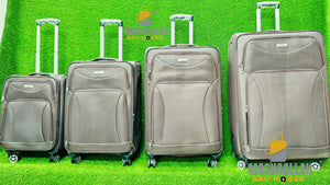 Sansiro 4 pics set softside luggage 4w